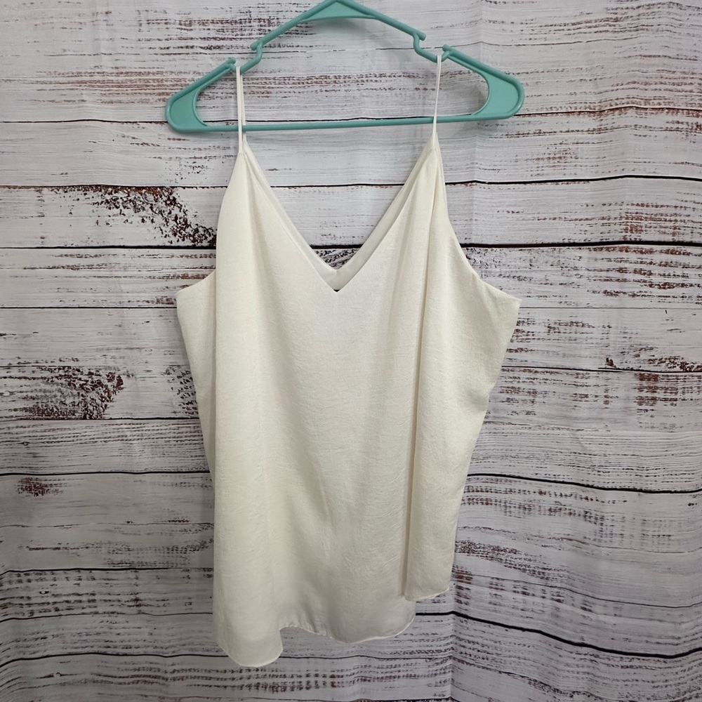 Ivory Express Downtown Cami Blouse. Size XL.